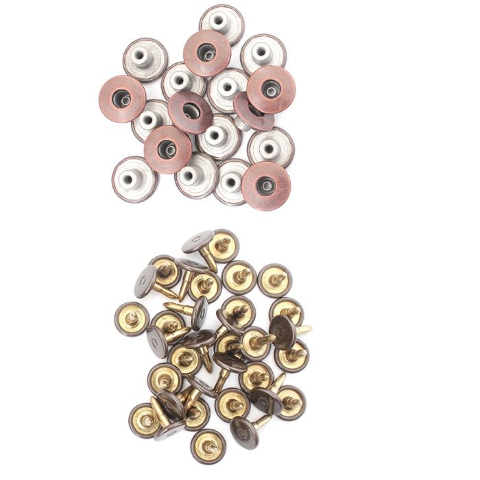 KAM 22mm Bouton Jean Métal Boutons-pression Remplacement Réglable Pas Coudre Pour Jeans Vestes - Foto 8