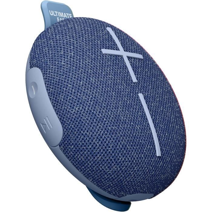 Ultimate Ears MINIROLL Enceinte Bluetooth Ultra-Portable et étanche - Majestic Blue