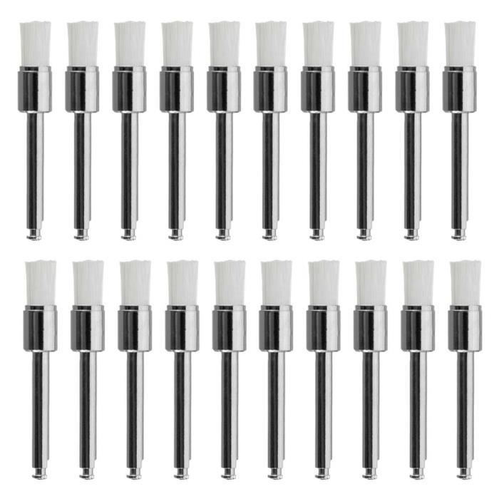 Brosses De Polissage Dentaires AZDENT - Pour Pièce à Main Basse Vitesse, Connexion Latch-type, Neuves