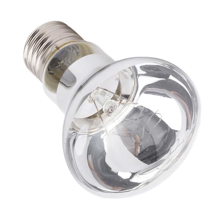 Ampoule de lampe chauffante pour reptiles - VVIKIZY - E27 - UVB UVA - Simule jour et nuit - 50g