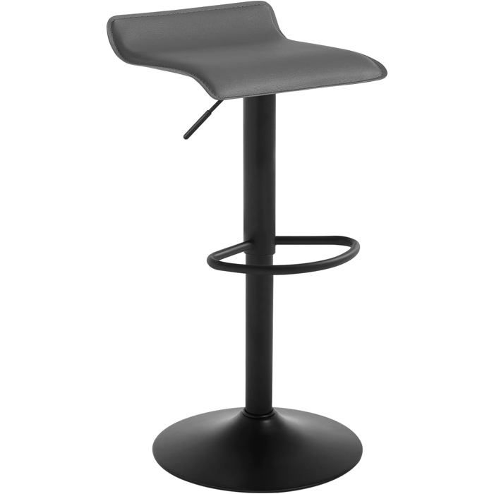 WOLTU Tabouret de BarLot de 4, Chaise de Bar, Chaise Haute Cuisine avec Dossier Tissé et Repose-Pieds, Tabouret Pivotant à 360°, Hauteur Réglable, Base Évasée en Métal, Gris foncé, BH426dgr-4 WOLTU Tabouret de BarLot de 4, Chaise de Bar, Chaise Haute Cuisine avec Dossier Tissé et Repose-Pieds, Tabouret Pivotant à 360°, Hauteur Réglable, Base Évasée en Métal, Gris foncé, BH426dgr-4
