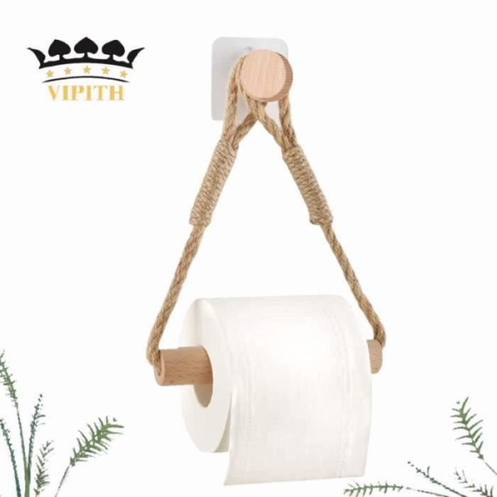 1 Rouleau Porte-Serviettes En Corde De Coton Porte-Papier Toilette En
