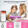 Tablette Enfants 7 Pouces,Android 11 Tablette,64GB ROM ,HD 1280 * 800 IPS Screen,Contrôle Parental,Google Playstore certifié-1