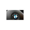 LOGO SIGLE EMBLEME BMW CARBONE BLEU POUR VOLANT-1