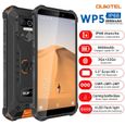 Smartphone Robuste OUKITEL WP5 IP68 Etanche 5.5" écran Batterie 8000mAh 32 Go Téléphone portable Double Sim Orange-1
