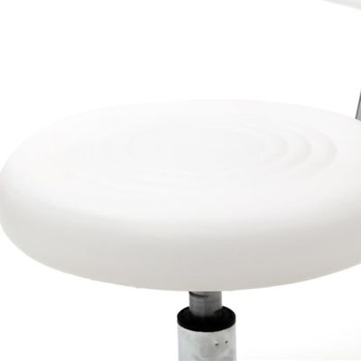 Tabouret Roulant MEYEBP Pivotant Réglable - Tabouret Coiffeur Hydraulique Doré Robuste