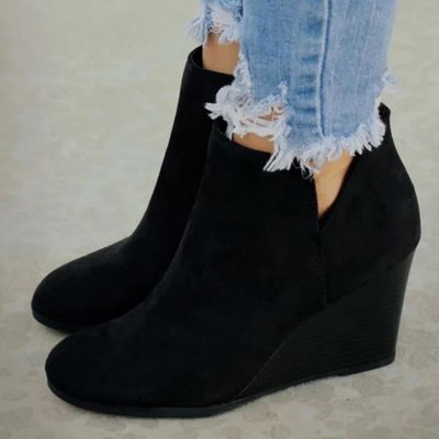 Bottes semelle compensée top