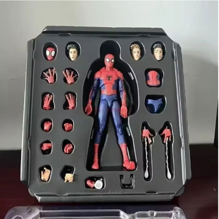 Figurine Spiderman Marvel Articulée – PVC, Pièces Interchangeables – Jouet Neuf
