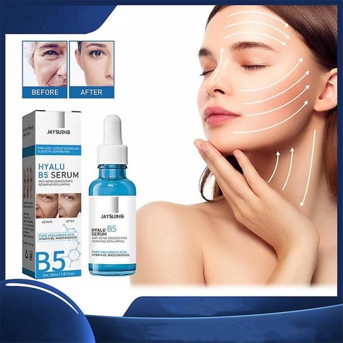 B5 Sérum Anti Rides Acide Hyaluronique Anti Âge Lift Ferme Fine Lines ...
