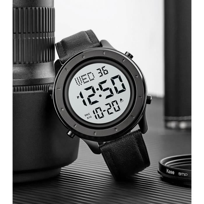 Montre De Sport Num rique Pour Hommes Grand Chiffre Montre