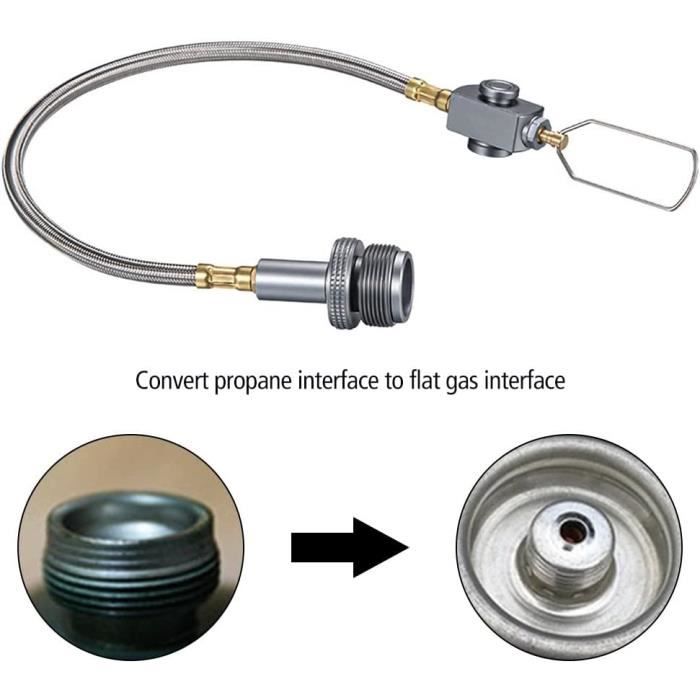 Adaptateur de rallonge de réservoir de gaz propane GPL/adaptateur de  cuisinière à gaz Autres appareils au propane (1M) - Ustensiles de cuisine  Cixi Huaran