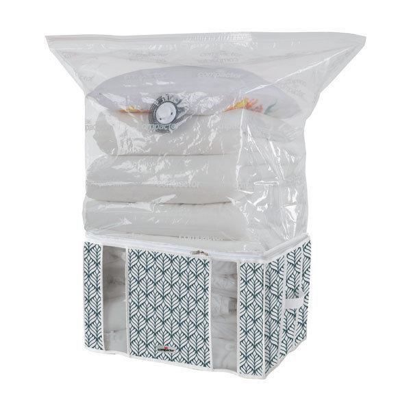Housse souple sous vide Compactor bleue Missy M Cdiscount Maison