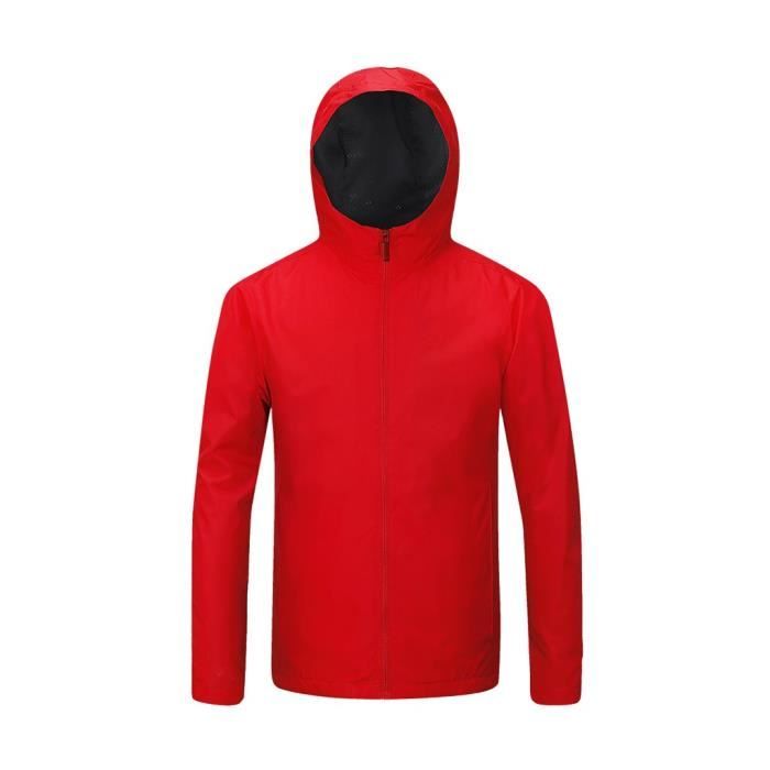 Veste Coupe-vent Imperméable Réversible Pour Enfants/adolescents TMK - Capuche Amovible, Bandes Réfléchissantes - Double Face, Idéale Pour Plein Air Et école Veste Coupe-vent Imperméable Réversible Pour Enfants/adolescents TMK - Capuche Amovible, Bandes Réfléchissantes - Double Face, Idéale Pour Plein Air Et école