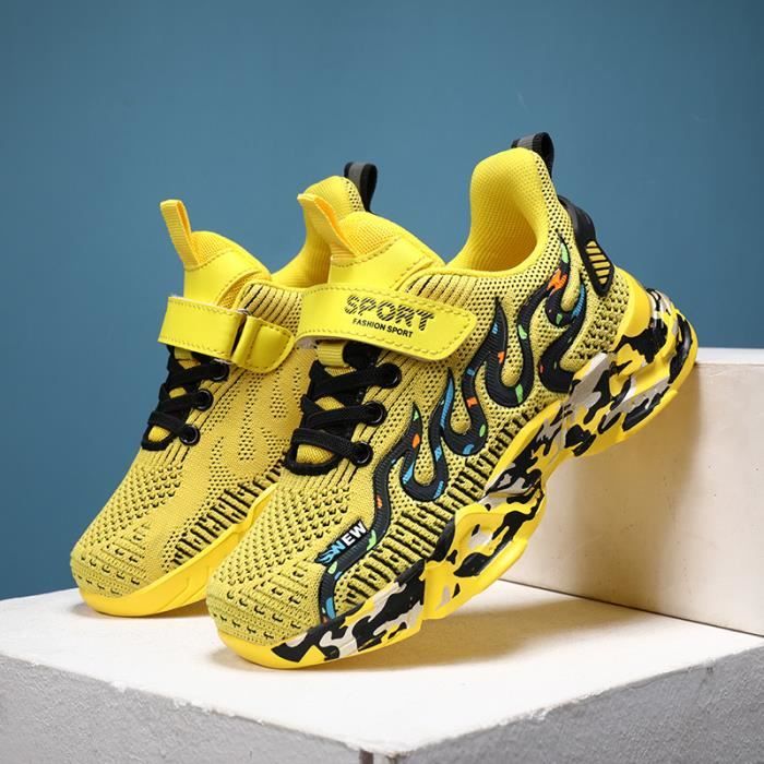 Basket jaune garcon store