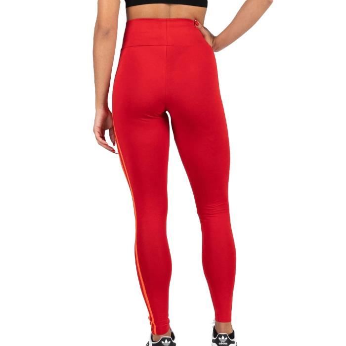 Legging Rouge Femme Adidas Hw Red Cdiscount Pr t Porter