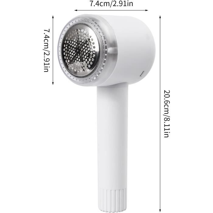 Rasoir électrique Anti-boules Hitburu – Rechargeable USB + 6 Lames