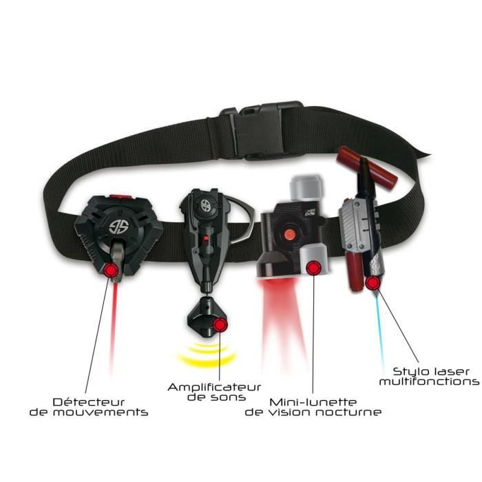 SPY GEAR Ceinture Espion Cdiscount Jeux Jouets