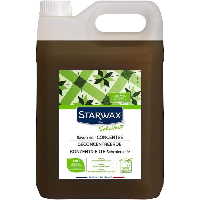 Soluvert - Savon Noir Concentré À L'Huile D'Olive -Multi Usage - Format ...
