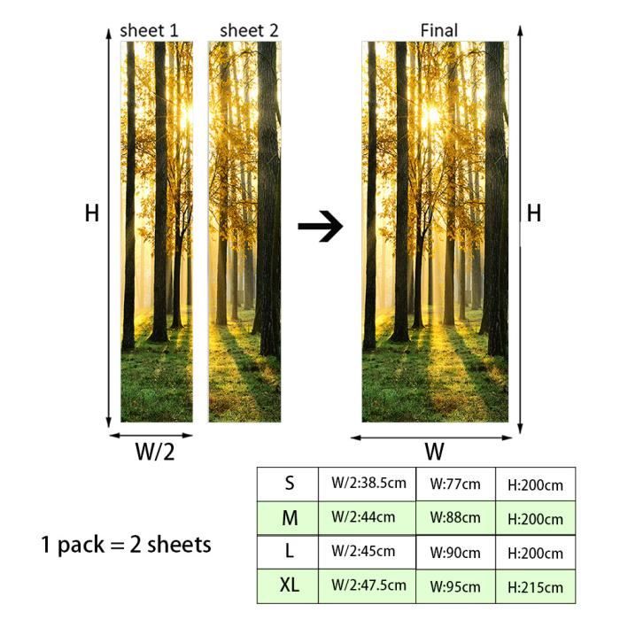 Papier peint 3d trompe loeil Doré oie sauvage Stickers muraux 3D