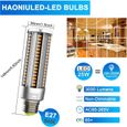 Ampoule LED E27 25W Blanc Chaud 2700K, Équivalent Ampoule Halogène Vis E27 250w, 3000LM, 360 Angle, Non-dimmable, Pas de Scintil37-2