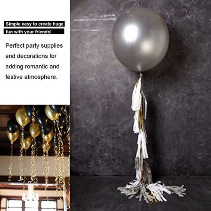 Ballons Latex Métallisés – Lot De 20 Orange – Anniversaire, Mariage, Fête – 25,4 Cm Gonflés