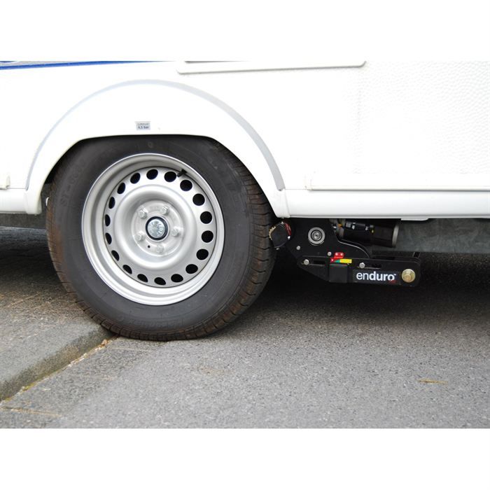 ENDURO Jeu De 2 Cales Pour Déplace-Caravane - Épaisseur 15 Mm, Fixation Incluse, Jusqu’à 45 Mm Par Côté
