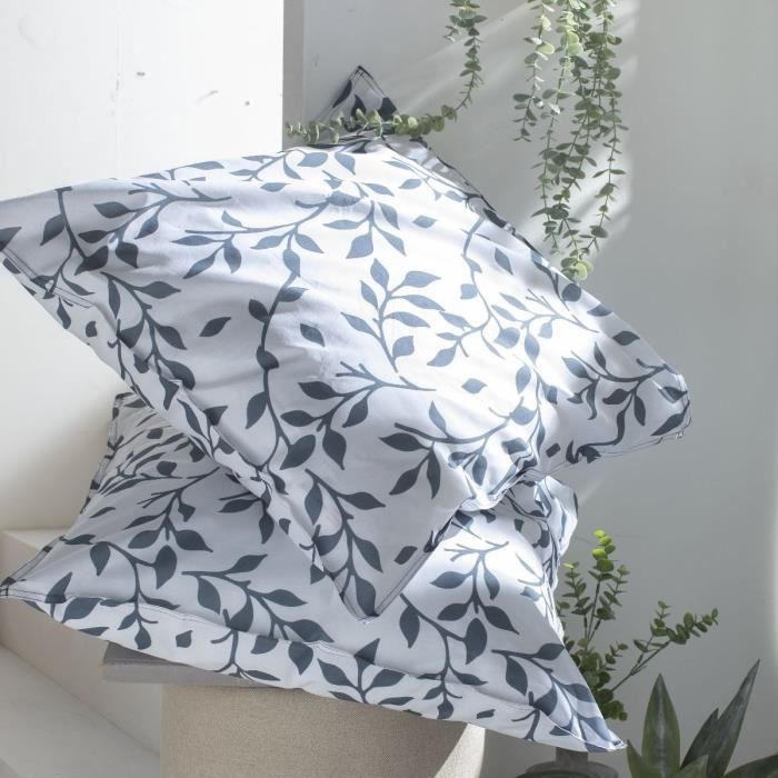 TODAY Parure da letto 2 persone 220 x 240 cotone stampa Sunshine 7,24 Grigio