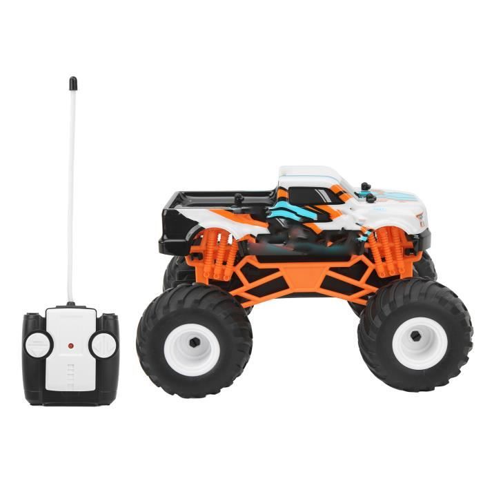 Voiture RC 1/18 à Chenilles – 4 Roues Motrices, Moteur 130, 9 Km/h, LED, Portail Et Jantes En Alliage – Rouge Métallique