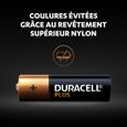 Duracell Plus, lot de 12 piles alcalines type AA 1,5 Volts, LR06-3