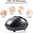 Appareil Massage Pieds Electrique, Masseur Pieds Shiatsu avec Chauffage, Pétrissage Profond et Pression d'Air, Massage Pied-3