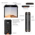 Smartphone Robuste OUKITEL WP5 IP68 Etanche 5.5" écran Batterie 8000mAh 32 Go Téléphone portable Double Sim Orange-3