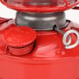 VINGVO Lampe à pétrole rétro Lampe à Pétrole Vintage Lanterne de Fer Lampe à Huile de Fête Décoration Cadeau(Rouge)-3