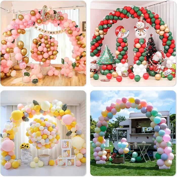 Arche ronde pour ballons et fleurs - Arche ballons - Dragées Anahita