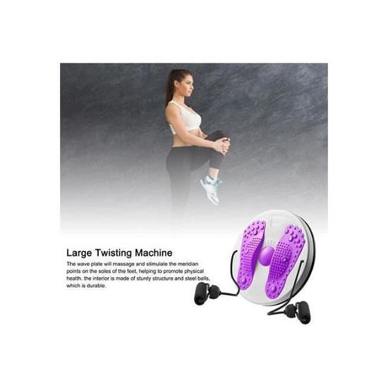 Tofree équilibre Rotatif Plaque Twist Taille Torsion Disque Plaque de Fitness Aimants Minceur Fitness équipement