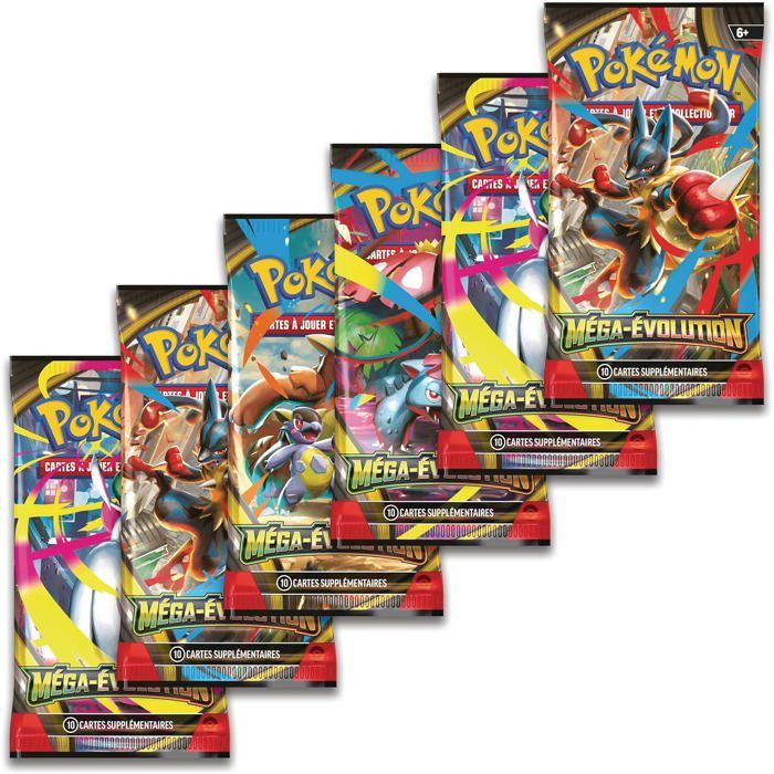Booster Pokemon Mega Evolution Pokémon JCC 4 Paquets Pokémon Japonais | Pokémon Booster Bundle