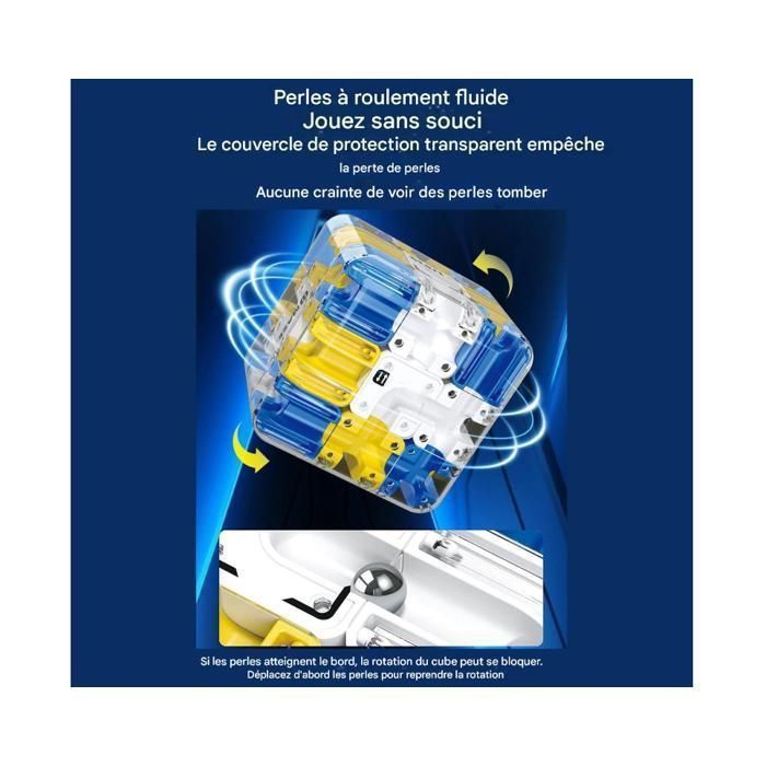 Sphère Labyrinthe 3D - Casse-tête à Bille Roulante | Jeu éducatif Pour Enfants Et Adultes | Idéal Pour Voyage, école, Fêtes Et Salle D'attente