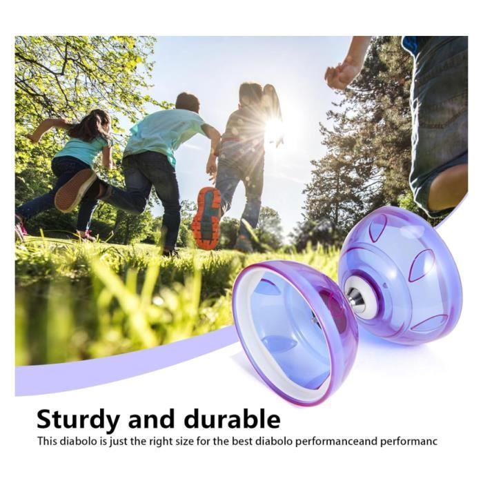 Diabolo Jonglage Avec Roulements - Kit Débutant Ou Pro - Loisir Extérieur