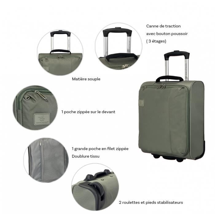 RESPARK • Valise cabine 2 roues underseater 45cm