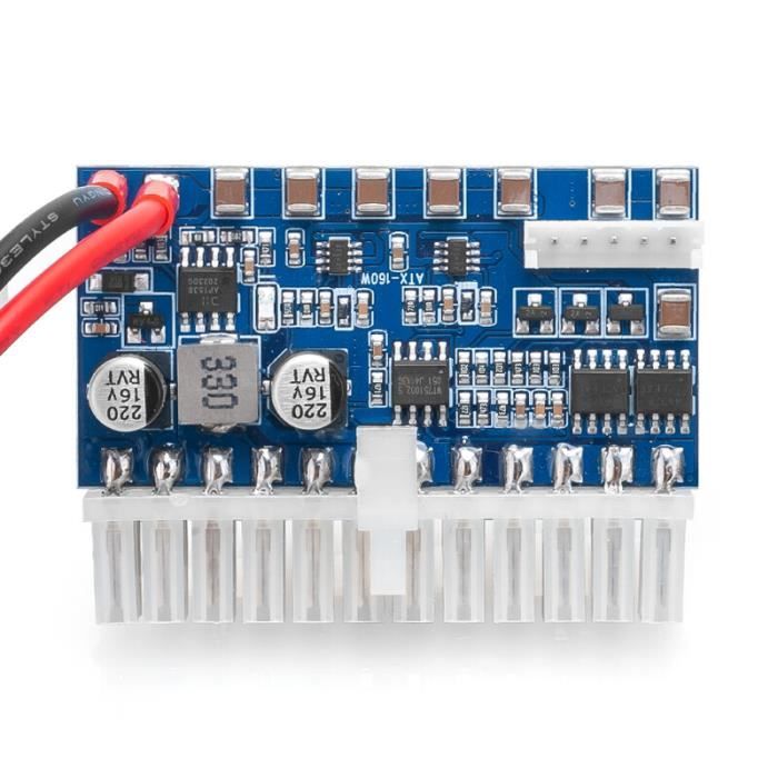 Atx Psu DC 12V 160W 24Pin Pico ATX Commutateur Pico PSU Voiture Auto ...