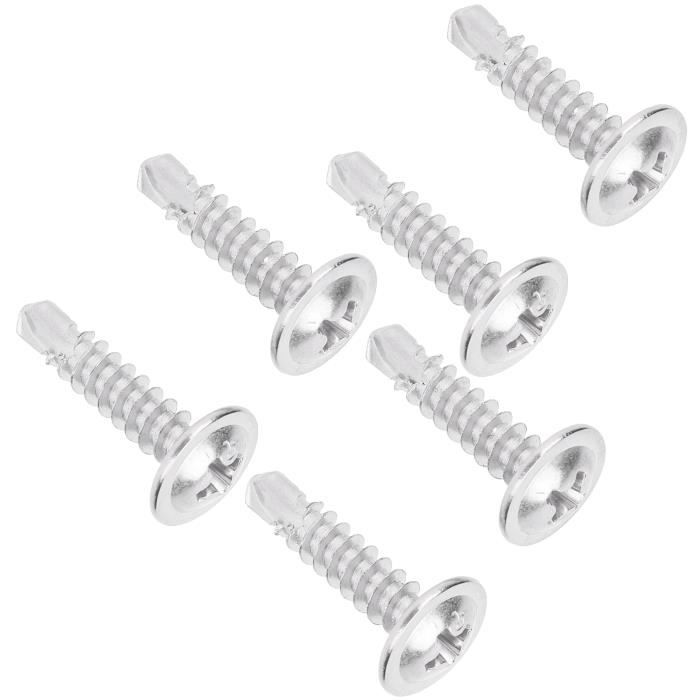 Vis Autotaraudeuses En Acier Inoxydable #2 Tête Plate Phillips - Longueurs Variables - Lot - Fastenere
