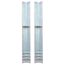 100 x 50//5 x 2 U-tile 704-L-5 Mixte Pierre Et Blanc