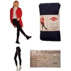 Lee Cooper Legging Femme Chaud Intérieur Fourré 1200 Den Bleu marine