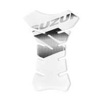 Protection Adhésive 3D pour Réservoir Moto Suzuki, Transparent, 19 x 13 cm
