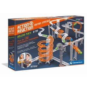 Clementoni- Action and Reaction-Mega Set, Circuit Construction