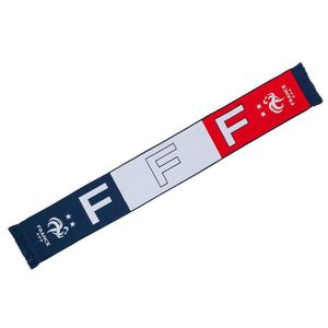 DRAPEAU - BANDEROLE Echarpe FFF - Collection officielle Equipe de France de Football - 140 cm - Homme