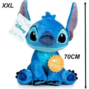 Poupées de film d'anime de grande taille Lilo & Stitch peluche géant de  dessin animé Stitch Kawaii doux bleu rose enfants enfants cadeaux  d'anniversaire