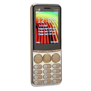 Téléphone portable Téléphone portable débloqué FDIT T 758 2G - Écran 