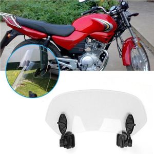 BULLE - SAUTE VENT Fydun Pare-brise de moto Clip réglable universel de moto sur les accessoires de pare-brise de déflecteur de vent de pare-brise