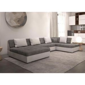 Canape Angle U Alta 4 Gris Fonce Angle Gauche Achat Vente