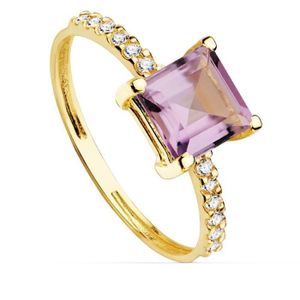 Bague En Or Jaune Taille 57 - Magnifique, Occasion